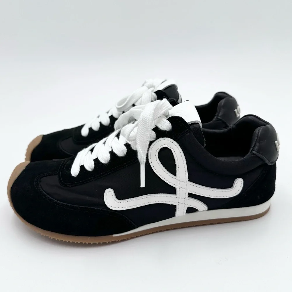 Loewe Ballet Runner 2.0 in nylon and calfskin - Picture 5 of 12